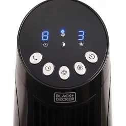 Black+Decker 36 In. Digital Tower Fan With Remote - 3 Speed - Oscillating, Timer-off Function - 35.9