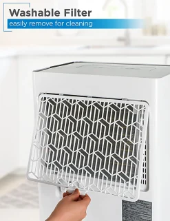 BLACK+DECKER Portable Dehumidifier, 30 Pints, 19-3/4