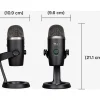 Blackmore Blue Yeti Nano Wired Condenser Microphone  20 Hz to 20 kHz  Cardioid, Omni directional  Desktop, Stand Mountable  USB