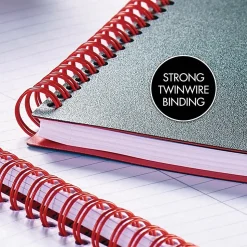 Black n' Red™ Poly Notebook/Journal, 8 1/4