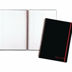 Black n' Red™ Twinwire Soft Cover Business Notebook, 11 3/4