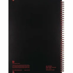 Black n' Red™ Twinwire Soft Cover Business Notebook, 11 3/4