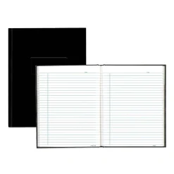 Blueline® Brand 50% Recycled Composition Book, 7 1/4" x 9 1/4", College Ruled, 192 Sheets, Black
