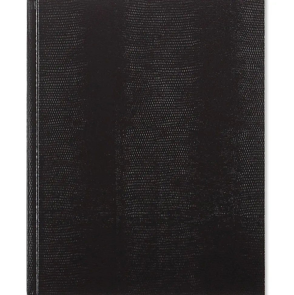 Blueline® Executive Journal, 8 1/2" x 11", College Ruled, 150 Pages, 50% Recycled, Black