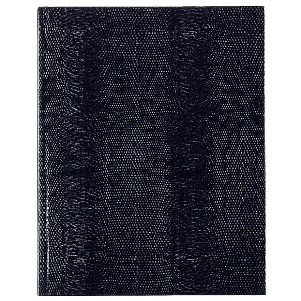 Blueline® Executive Journal, 8 1/2" x 11", College Ruled, 150 Pages, 50% Recycled, Black