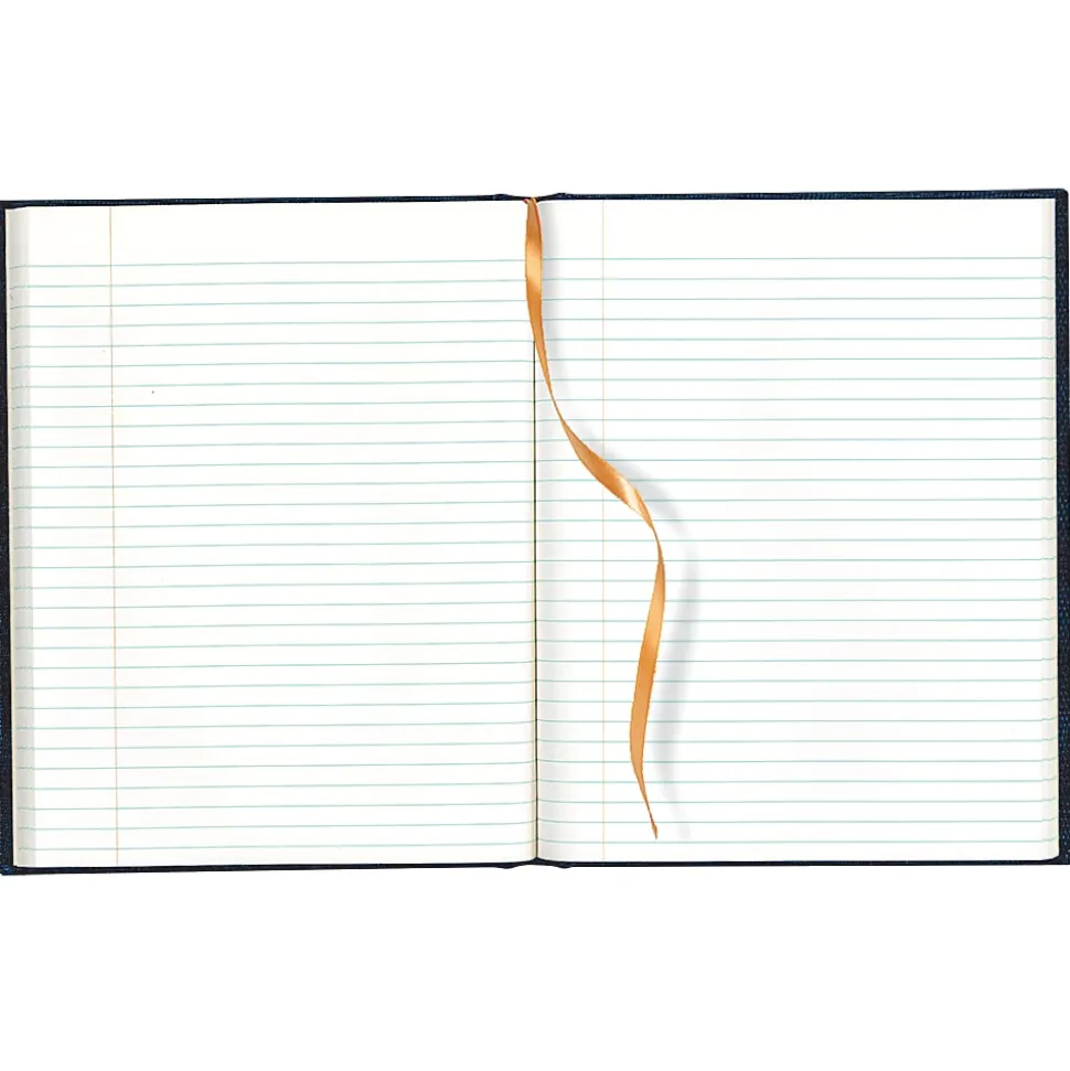 Blueline® Executive Journal, 8 1/2" x 11", College Ruled, 150 Pages, 50% Recycled, Black