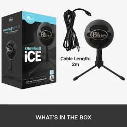 Blue Microphones Snowball iCE USB Microphone, Black
