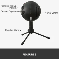 Blue Microphones Snowball iCE USB Microphone, Black