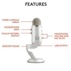 Blue Microphones Yeti - Microphone