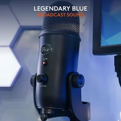 Blue Microphones Yeti USB Microphone, Blackout