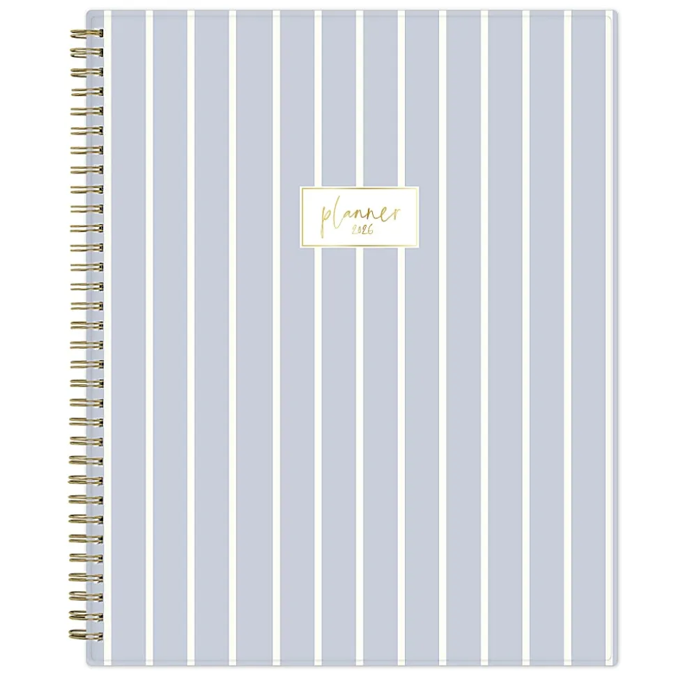 2026 Blue Sky Belinda Selene Weekly/Monthly Planner, 8-1/2” x 11", Kerry Blue, January To December, 155746