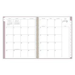 2026 Blue Sky Belinda Selene Weekly/Monthly Planner, 8-1/2” x 11”, Light Purple, January To December, 155742