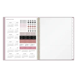 2026 Blue Sky Belinda Selene Weekly/Monthly Planner, 8-1/2” x 11”, Light Purple, January To December, 155742