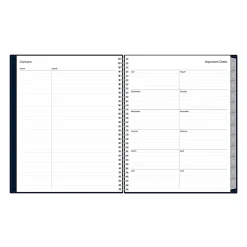 2026–2027 Blue Sky BS Enterprise Solid Navy Planning Calendar, 8.5 x 11, Enterprise Solid Navy Academic Year