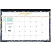 2026 Blue Sky Day Designer Monthly Desk Pad Planning Calendar, 17" x 11", Fresh Sprigs, January To December, 155648