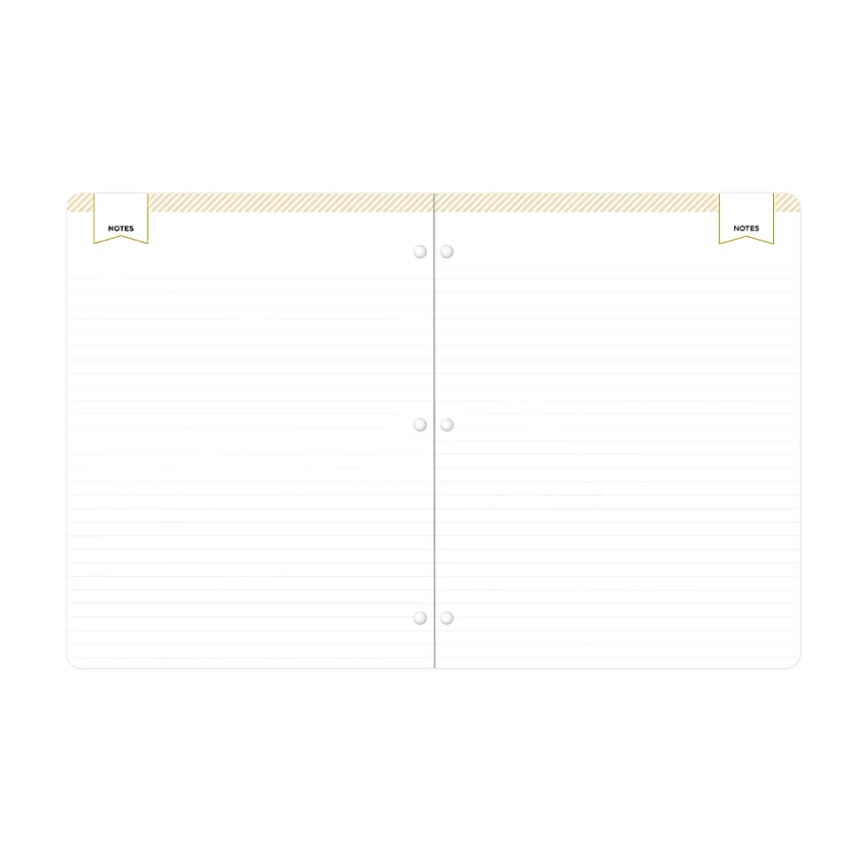2026-2027 Blue Sky Day Designer Monthly Stapled Planner, 8-1/2" x 11", Kerridge Green, January 2026 To December 2027, 155626