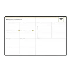 2026 Blue Sky Day Designer Weekly/Monthly Planner, 8” x 10