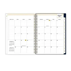 2026 Blue Sky Day Designer Weekly/Monthly Planner, 5-7/8” x 8-5/8", Savannah Blue, January To December, 157731