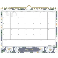 2026–2027 Blue Sky IPC Celine Navy Monthly Safety Wirebound Wall Calendar, 11 x 8.75, Celine Navy Academic Year