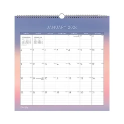 2026 Blue Sky Monthly Wall Calendar, 12” x 12”, Desert Sunset, January To December, 155926