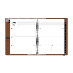 2026 Blue Sky Professional Weekly/Monthly Planner, 8-1/2” x 11”, Tan, January To December, 152945