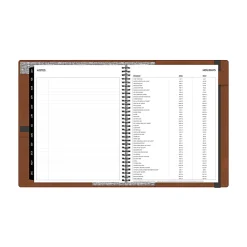 2026 Blue Sky Professional Weekly/Monthly Planner, 8-1/2” x 11”, Tan, January To December, 152945