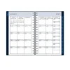 2026 Blue Sky Weekly/Monthly Pocket Planner, 3-5/8” x 6", Passages/Solid Navy, January To December, 154178