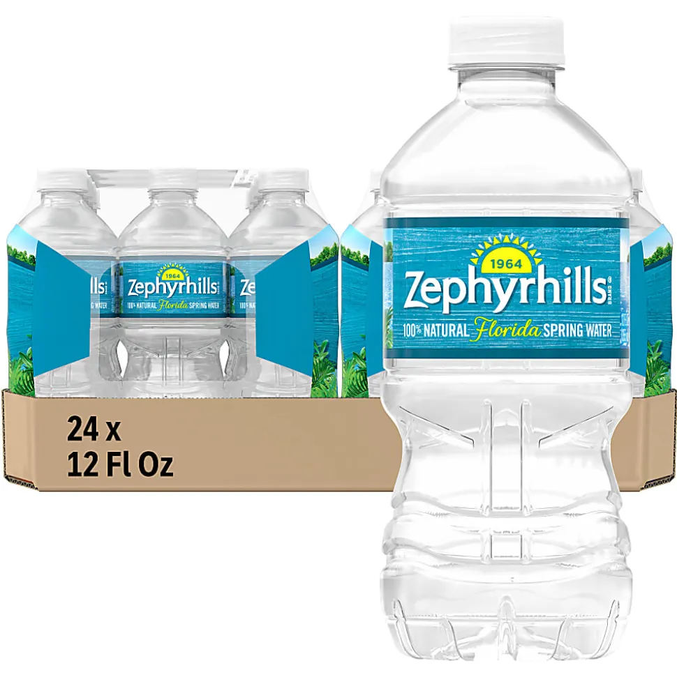 BlueTriton Brands Regional Spring Water, 12 Oz, Case Of 24 bottles