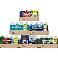 BlueTriton Brands Regional Spring Water, 12 Oz, Case Of 24 bottles