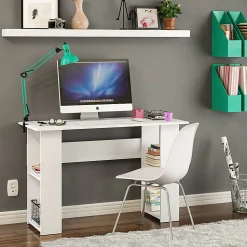 Boahaus Seoul Multi-Purpose 47"W Computer And Writing Desk, White