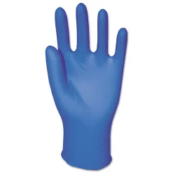 Boardwalk Disposable General-Purpose Powder-Free Nitrile Gloves, Medium, Blue, 5mil, Box Of 100 Gloves