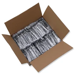 Boardwalk Heavyweight Wrapped Polystyrene Teaspoons, Black, Pack Of 1000 Spoons