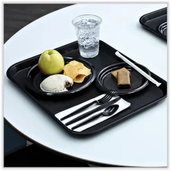 Boardwalk Heavyweight Wrapped Polystyrene Teaspoons, Black, Pack Of 1000 Spoons