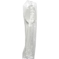 Boardwalk Heavyweight Wrapped Polypropylene Teaspoons, White, Case Of 1,000 Teaspoons