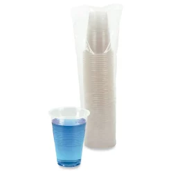 Boardwalk® Plastic Cold Cups, 16 Oz, Clear, Pack Of 50 Cups
