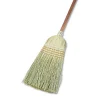 Boardwalk Yucca Corn Fiber Warehouse Brooms, 56", Natural, Pack Of 12