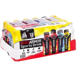 Bodyarmor BASE Sports Drink Variety Pack, 12 Oz, Pack Of 24 Drinks