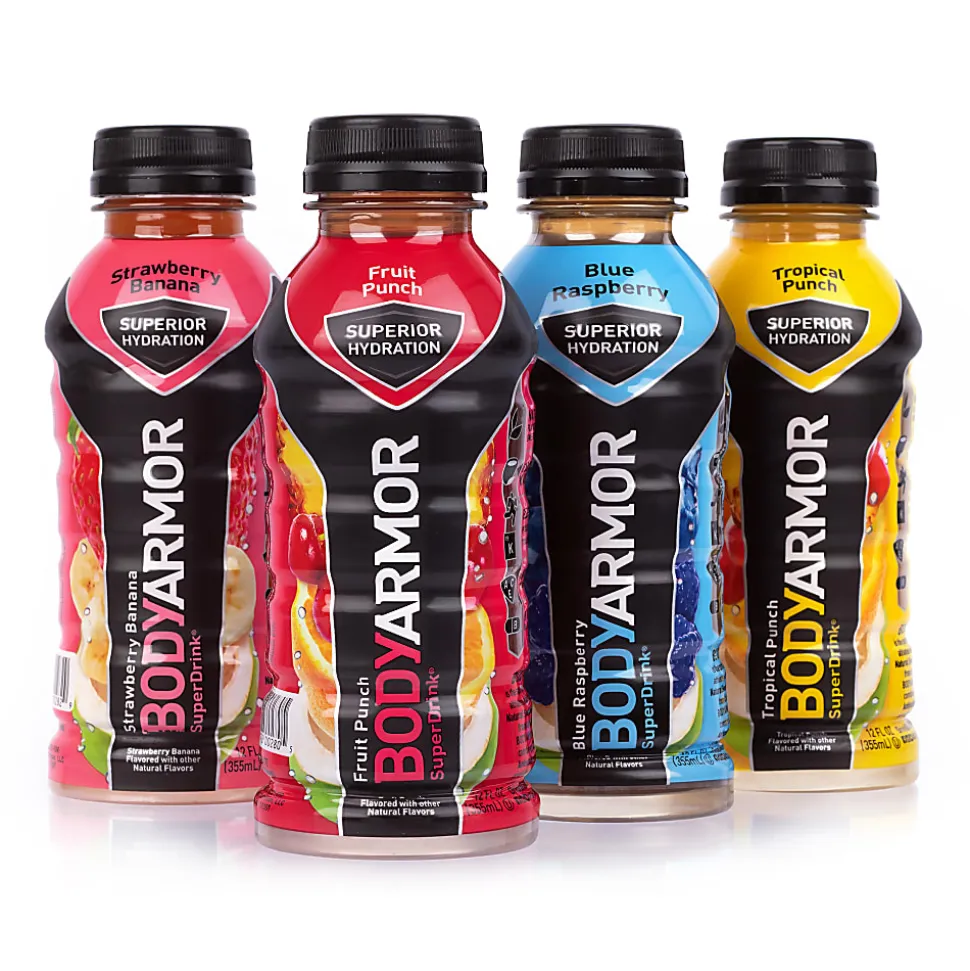 Bodyarmor BASE Sports Drink Variety Pack, 12 Oz, Pack Of 24 Drinks