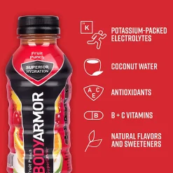 Bodyarmor BASE Sports Drink Variety Pack, 12 Oz, Pack Of 24 Drinks