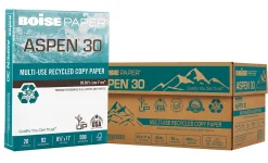 Boise® ASPEN® 30 Multi-Use Printer & Copy Paper, 1 Ream, White, Letter Size, 500 Sheets Per Ream- ASPEN 30 REAM