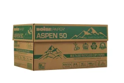 Boise® ASPEN® 50 Multi-Use Printer & Copy Paper, 10 Reams, White, Letter Size, 5000 Sheets Per Case - 55011