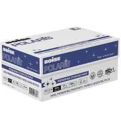 Boise, Polaris, Copy & Multipurpose Paper, White, Letter, 8 1/2" x 11", 28lb, 97B, 6 ream, Case