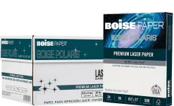 Boise POLARIS® Premium Laser Paper, 8 Reams, White, Letter Size (8 1/2