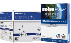 Boise® POLARIS® Premium Multi-Use Printer & Copy Paper, 10 Reams, White, Letter (8.5