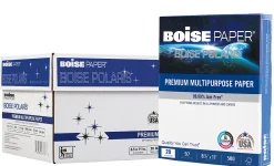 Boise® POLARIS® Premium Multi-Use Printer & Copy Paper, 10 Reams, White, Letter (8.5