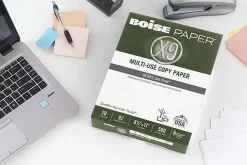 Boise® X-9® Multi-Use Printer & Copy Paper, 5 Reams, White, Letter (8.5