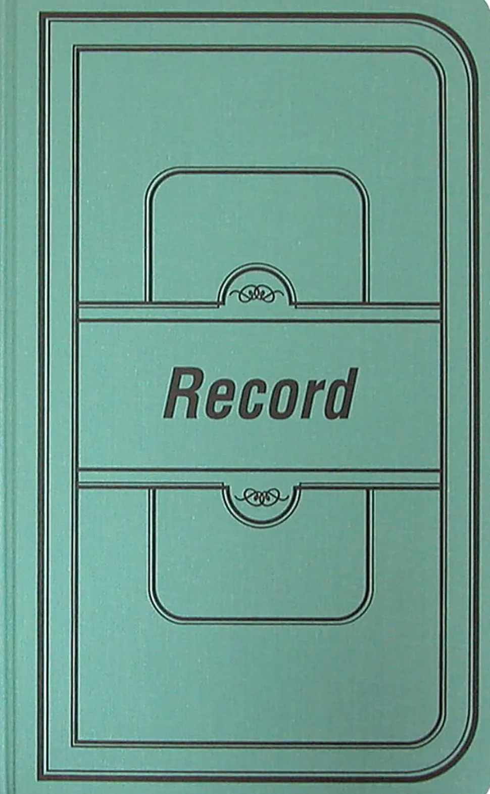 Boorum & Pease® Canvas Account Book, Record, 16 Lb., 12 1/8" x 7 5/8", 500 Pages, Blue