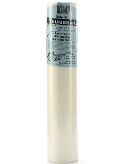 Borden & Riley Sun-Glo Thumbnail Sketch Paper Roll, 12" x 150', 8 Lb, White