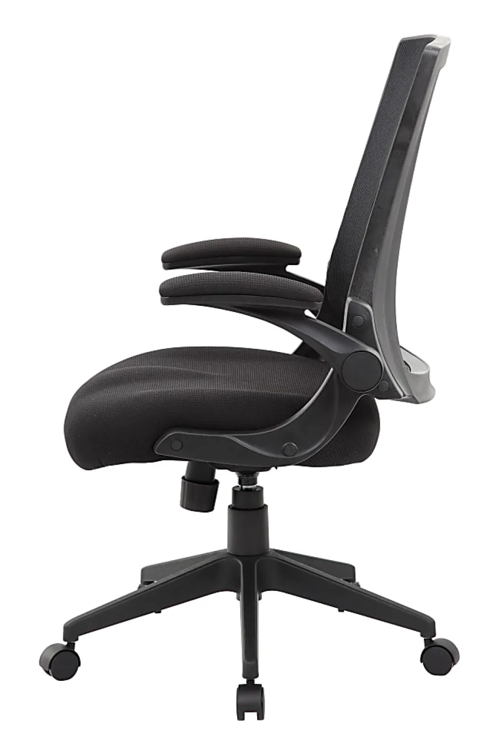 Boss Office Products Adjustable Mesh Task Chair, Black