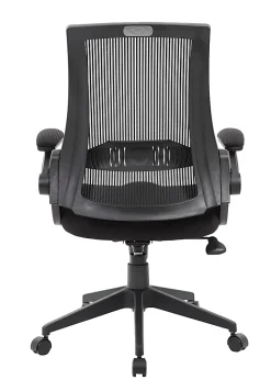 Boss Office Products Adjustable Mesh Task Chair, Black